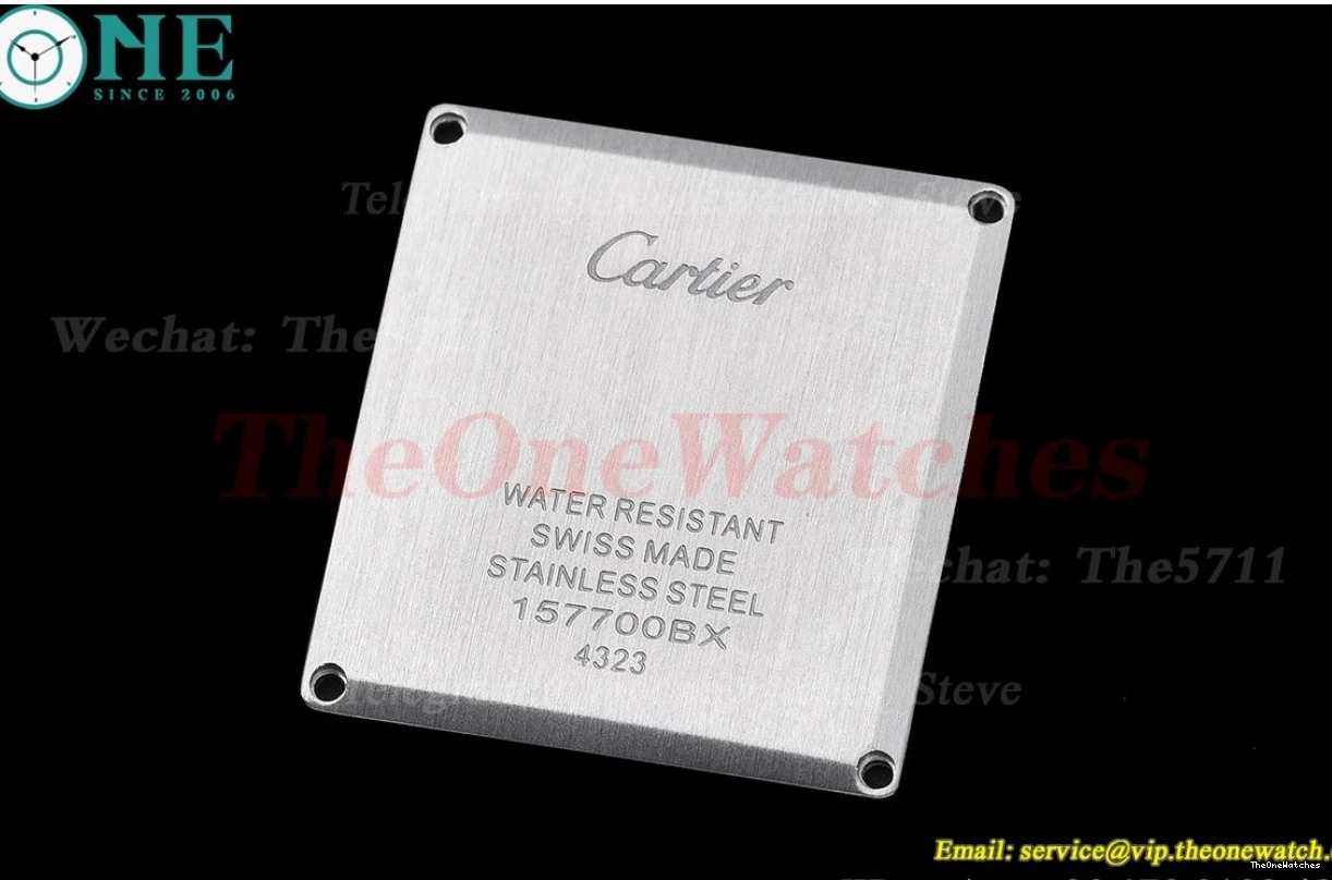 White Bracelet Diamond Bezel Tank K11F SS On Dial Must Quartz 0102